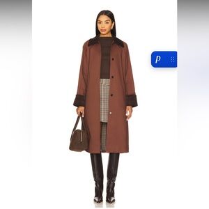 NWT Rails Levi Coat in Raisin - Size small
